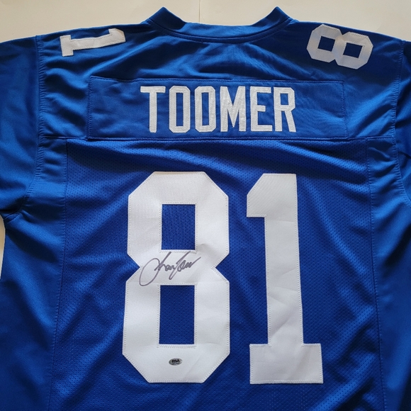New York Giants Amani Toomer Signed Jersey - Picture 6 of 7